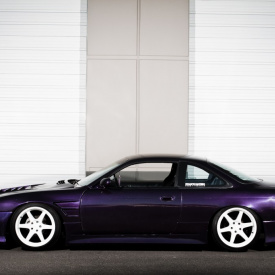 Передние крылья D-Max на Nissan Silvia S14