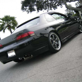 Накладки заднего бампера  - Обвес Mugen на Honda Prelude 5