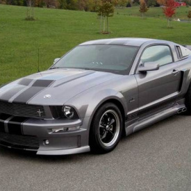 Накладки на задние крылья  Eleanor на Ford Mustang 5