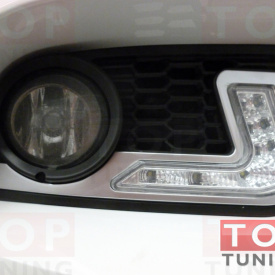 Дневные ходовые огни M-Style на BMW 5 F10