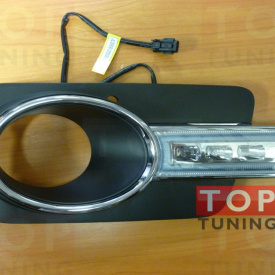 Дневные ходовые огни Epic LED DRL на VW Tiguan I