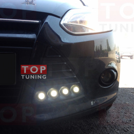 Дневные ходовые огни Quattro на Ford Focus 3