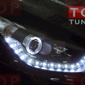 Передняя тюнинг-оптика Audi Style на Hyundai ix35