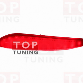 Светодиодные вставки в задний бампер RedV1 на Hyundai Sonata 6 (YF)