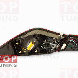 Задние тюнинг-фонари Red на Hyundai Sonata 6 (YF)