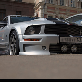 Капот  Eleanor на Ford Mustang 5