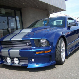 Капот  Eleanor на Ford Mustang 5