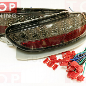 Рефлекторы заднего бампера Smoke на Lexus RX 2