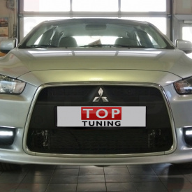 Дневные ходовые огни Philips Edition на Mitsubishi Lancer 10 (X)