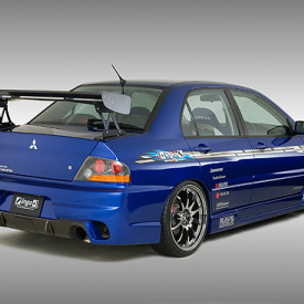 Комплект - обвес INGS на Mitsubishi Lancer Evolution 7,8,9 (VII, VIII, IX)