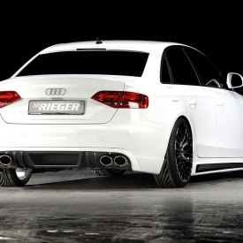 Накладки на пороги Rieger на Audi A4 B8