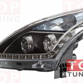 Передняя тюнинг-оптика Audi Style на Nissan Teana 2 (J32)