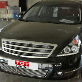 Передняя тюнинг-оптика Audi Style на Nissan Teana 2 (J32)