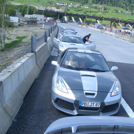 Передний бампер - Обвес Gallardo на Toyota Celica T23