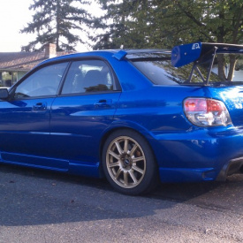 Обвес Ings +1 на Subaru Impreza WRX GD