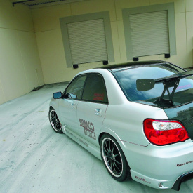 Обвес Ings +1 на Subaru Impreza WRX GD