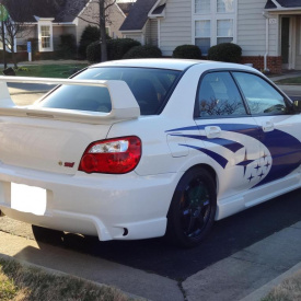 Обвес Ings +1 на Subaru Impreza WRX GD