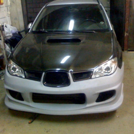 Обвес - комплект Ings +1 на Subaru Impreza WRX GD