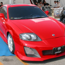 Обвес Warrior Mussa на Hyundai Tiburon Coupe GK