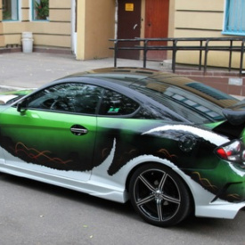 Обвес Warrior New на Hyundai Tiburon Coupe GK