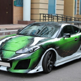 Обвес Warrior New на Hyundai Tiburon Coupe GK