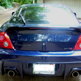 Обвес  Zefiro Ronda на Hyundai Tiburon Coupe GK