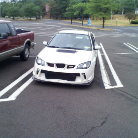 Обвес Zero Sport на Subaru Impreza WRX GD