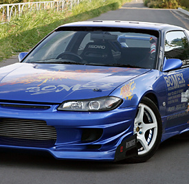 Передний бампер - Обвес Bomex на Nissan Silvia S15