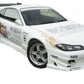 Передний бампер - Обвес Bomex на Nissan Silvia S15