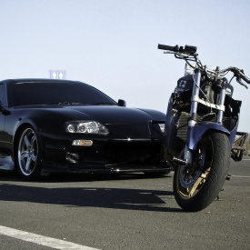 Передний бампер - Обвес Do-Luck на Toyota Supra 80