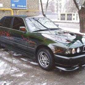 Передний бампер - Обвес Seidl на BMW 7 E32