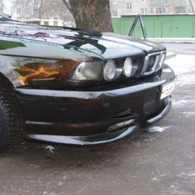 Передний бампер - Обвес Seidl на BMW 7 E32