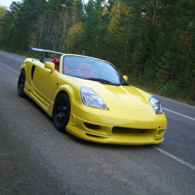 Передний бампер - Обвес Trial на Toyota MR-S new