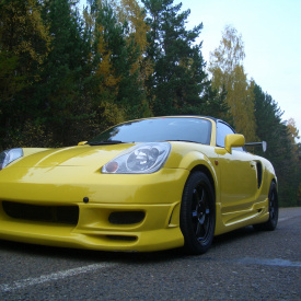 Передний бампер - Обвес Trial на Toyota MR-S new