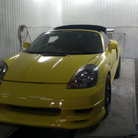 Передний бампер - Обвес Trial на Toyota MR-S new