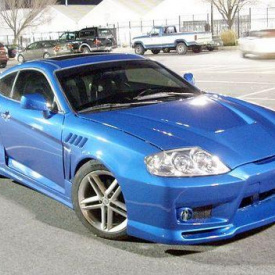 Передний бампер - Обвес Zefiro Ronda на Hyundai Tiburon Coupe GK