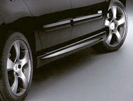 Накладки на пороги - обвес Irmscher на Peugeot 308 I