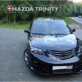 Пороги - Обвес Trinity Hatchback на Mazda 3 BK