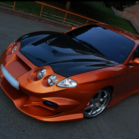 Пороги - Обвес Veilside на Hyundai Tiburon Coupe RD2