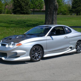 Пороги - Обвес Veilside на Hyundai Tiburon Coupe RD2