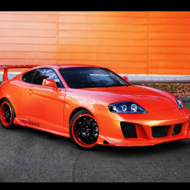 Пороги - Обвес Warrior на Hyundai Tiburon Coupe GK