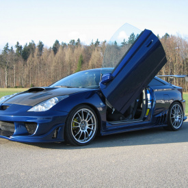 Накладки на пороги – Обвес Weber Sport для Toyota Celica 23