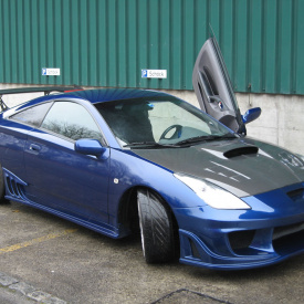 Накладки на пороги – Обвес Weber Sport для Toyota Celica 23