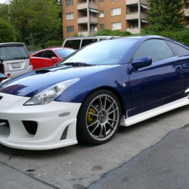 Накладки на пороги – Обвес Weber Sport для Toyota Celica 23