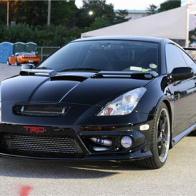 Спойлер на капот Top-tuning на Toyota Celica T23