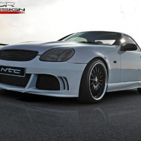 Передний бампер - Обвес NTC на Mercedes SLK R170