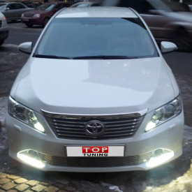 Дневные ходовые огни Var II на Toyota Camry V50 (7)