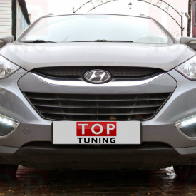 Дневные ходовые огни Epistar Type 2 на Hyundai ix35