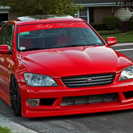 Передний бампер - Обвес C-West на Toyota Altezza is200