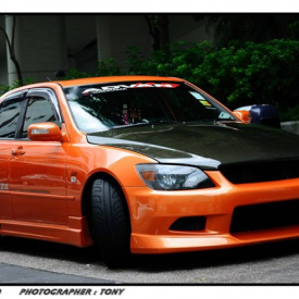 Пороги - Обвес C-west на Toyota Altezza is200